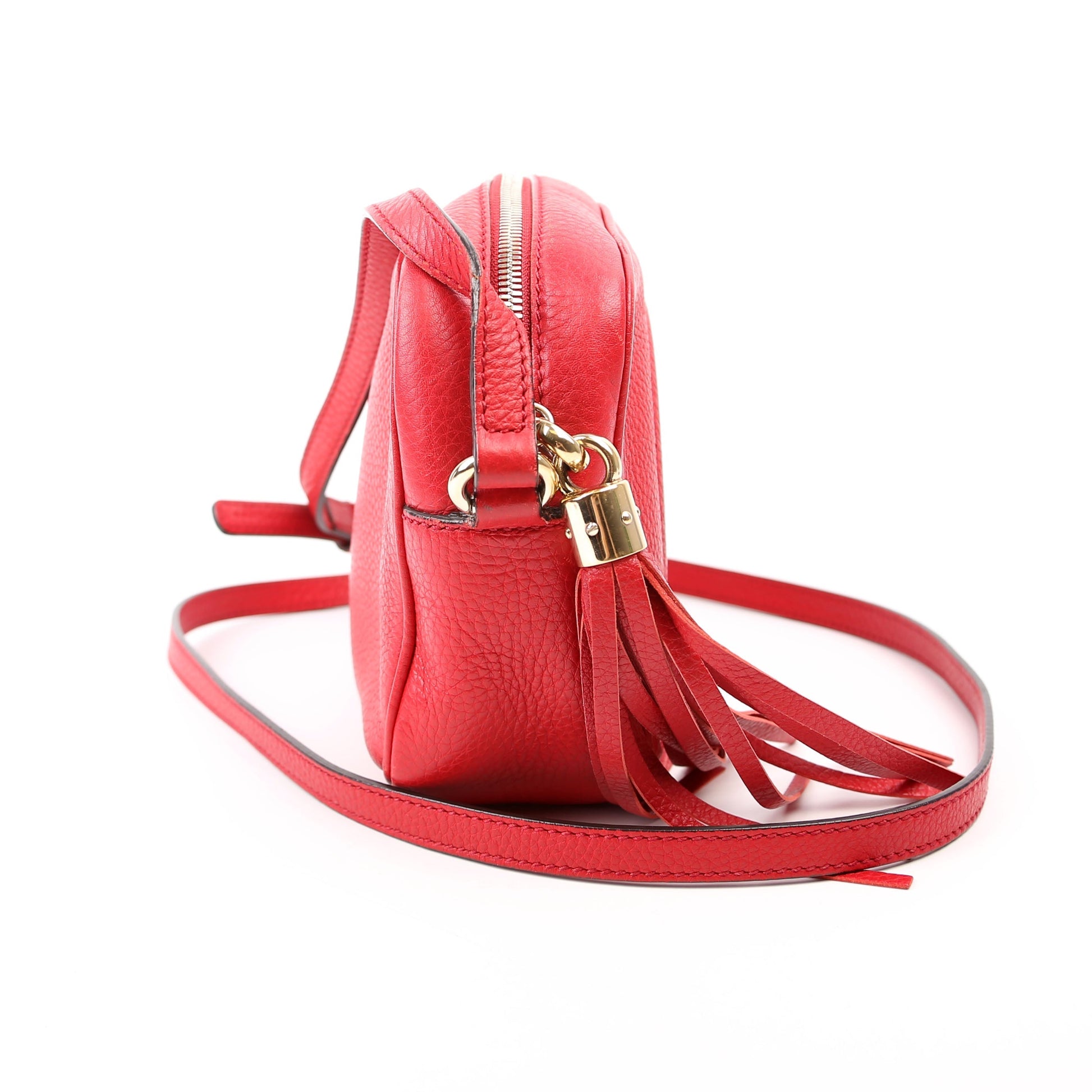 Gucci Soho Disco Red Crossbody Bag