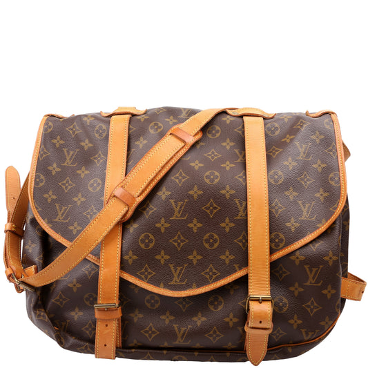 Louis Vuitton Saumur 43 Monogram Handbag Monogram 2