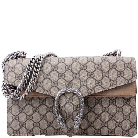 Gucci Dionysus GG Supreme Beige Small Travel Bag Beige 1