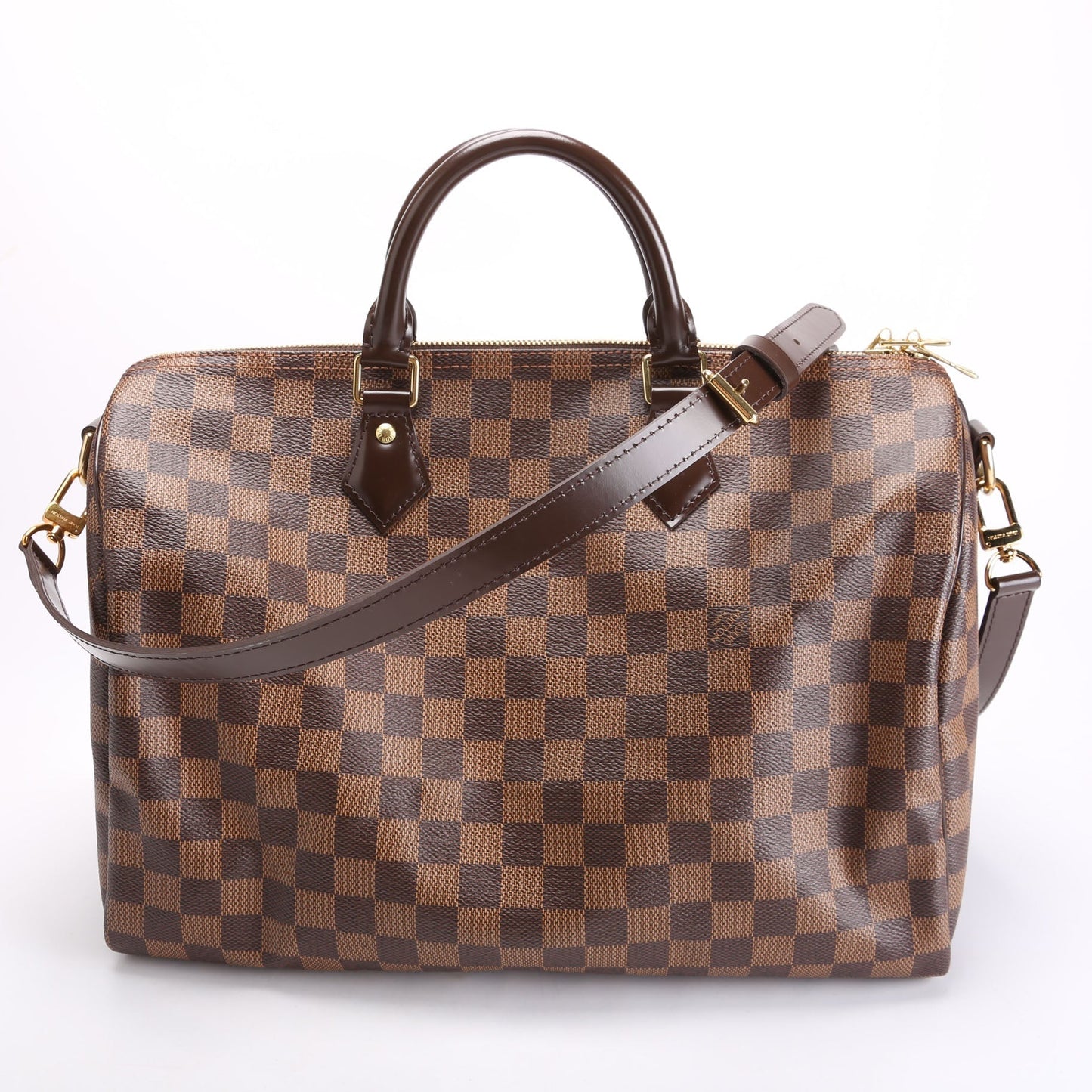 Louis Vuitton Speedy 35 Ebene Handbag Strap Ebene