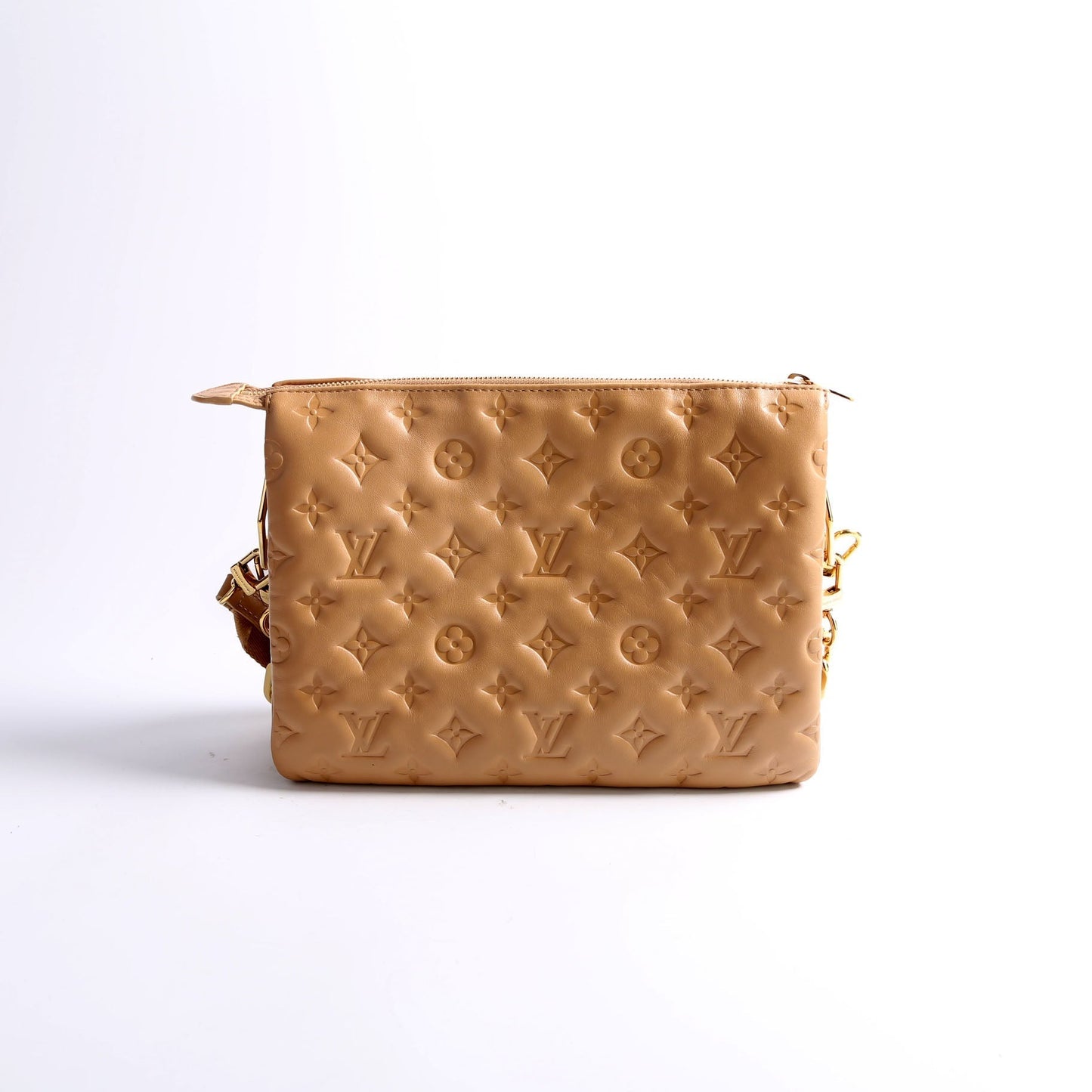 Louis Vuitton Coussin PM Tan Lambskin Handbag
