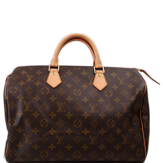 Louis Vuitton Speedy 35 Monogram Handbag Monogram 41