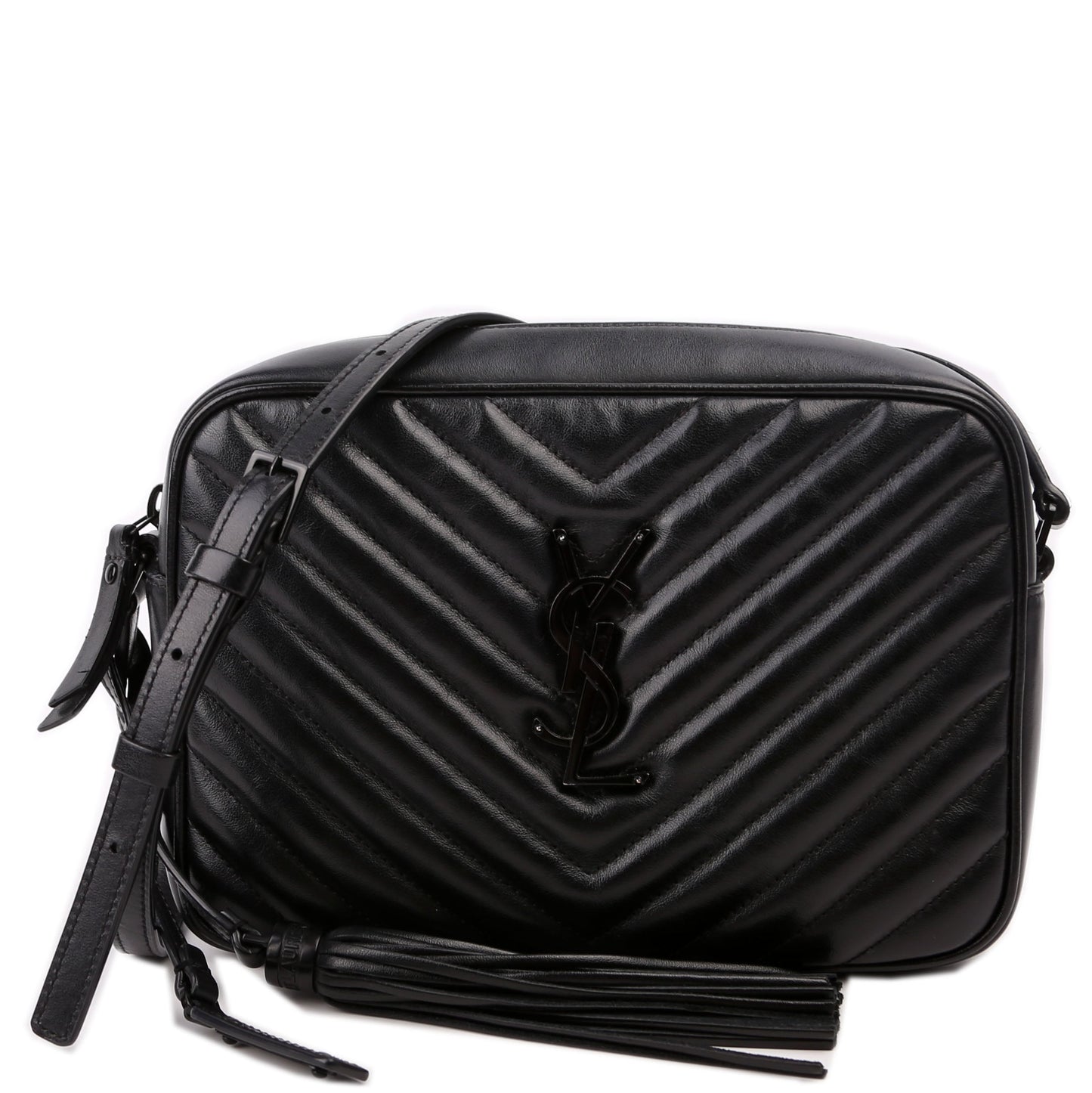 YSL Saint Laurent Saint Laurent Lou Camera Bag Black Travel Bag