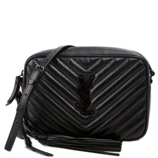 YSL Saint Laurent Saint Laurent Lou Camera Bag Black Travel Bag