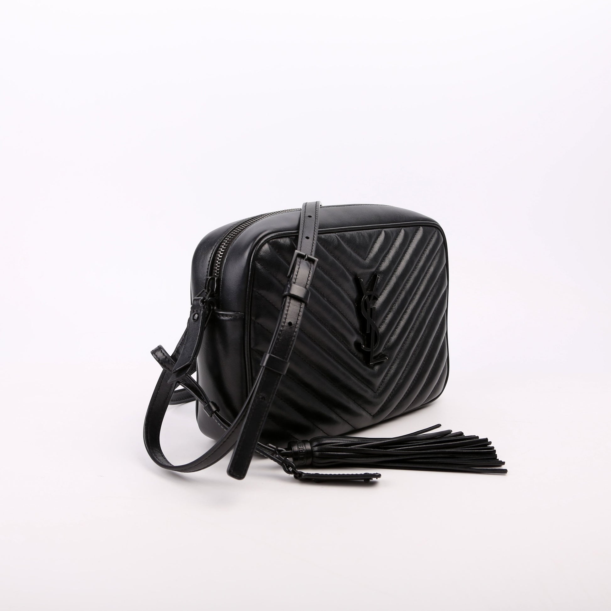 YSL Saint Laurent Saint Laurent Lou Camera Bag Black Travel Bag