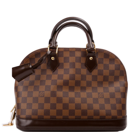 Louis Vuitton Alma PM Ebene Newer Damier Handbag Newer 7