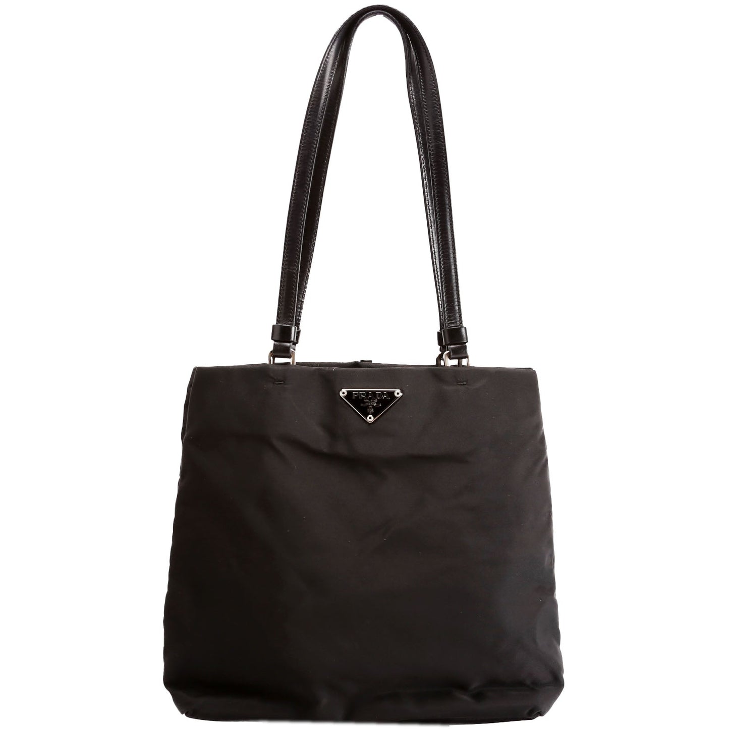 Prada Tessuto Tote Bag Nylon Black