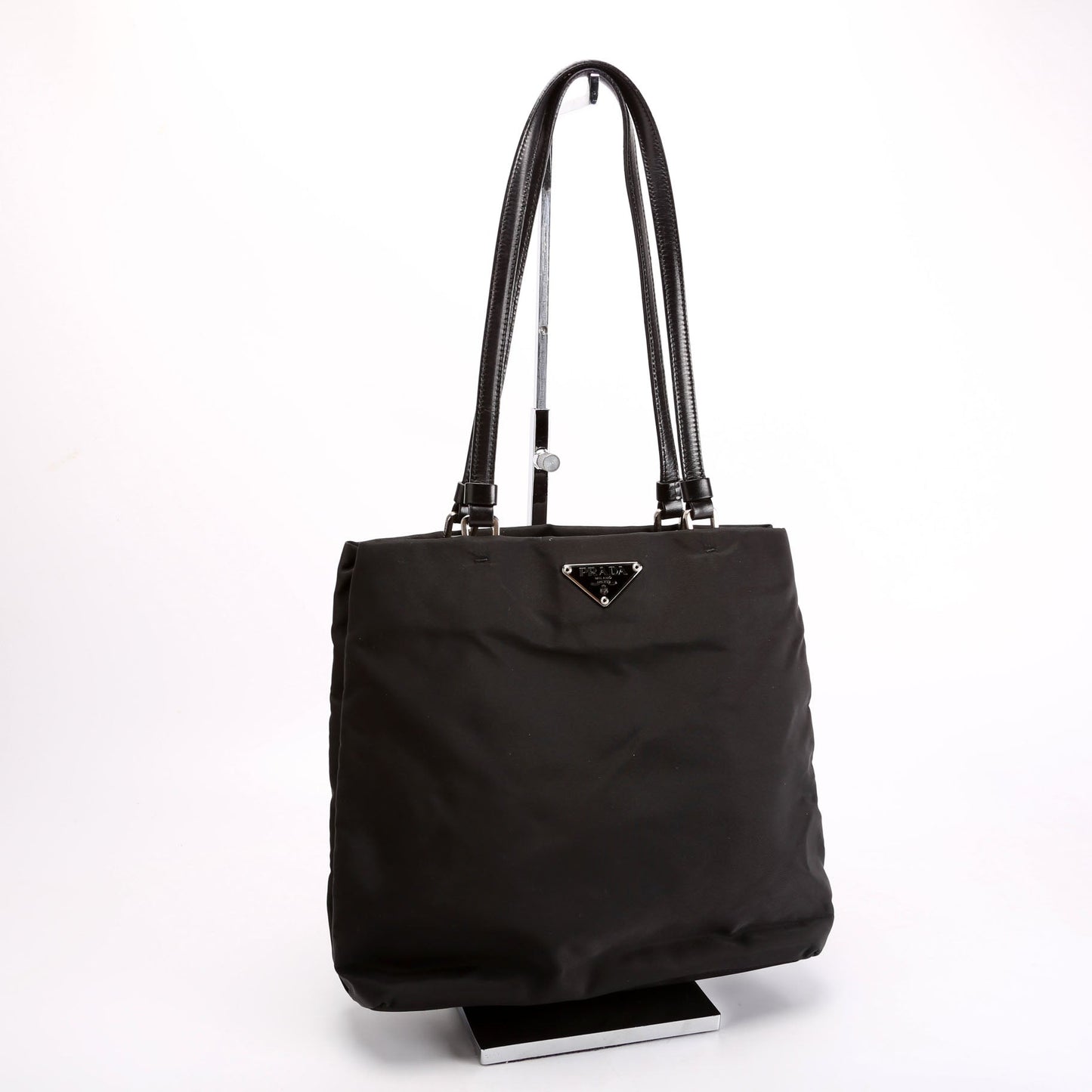Prada Tessuto Tote Bag Nylon Black