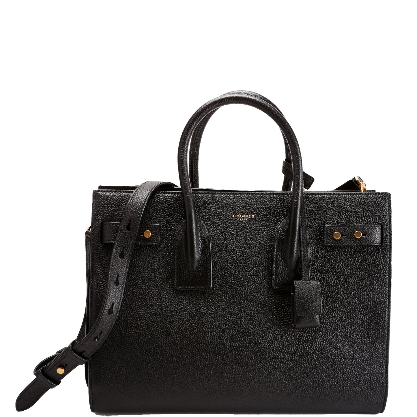 YSL Saint Laurent Saint Laurent Sac De Jour Supple Bag Black Small Travel Bag