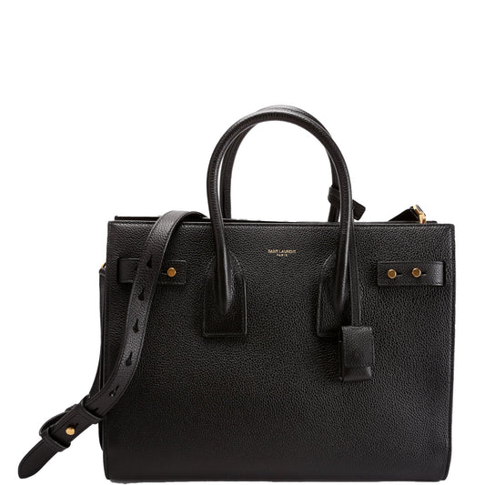 YSL Saint Laurent Saint Laurent Sac De Jour Supple Bag Black Small Travel Bag