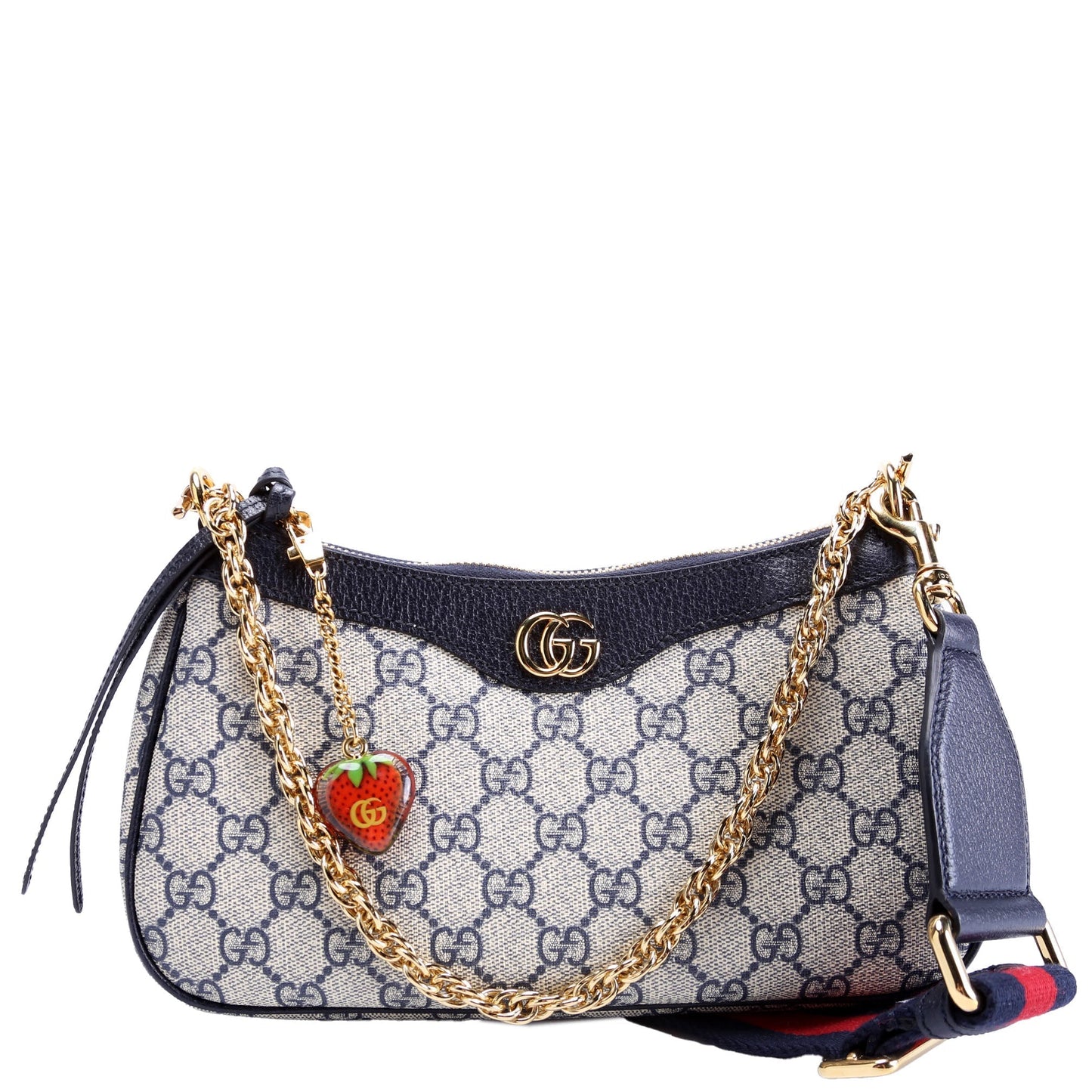 Gucci GG Supreme HandNavy Small Travel Bag