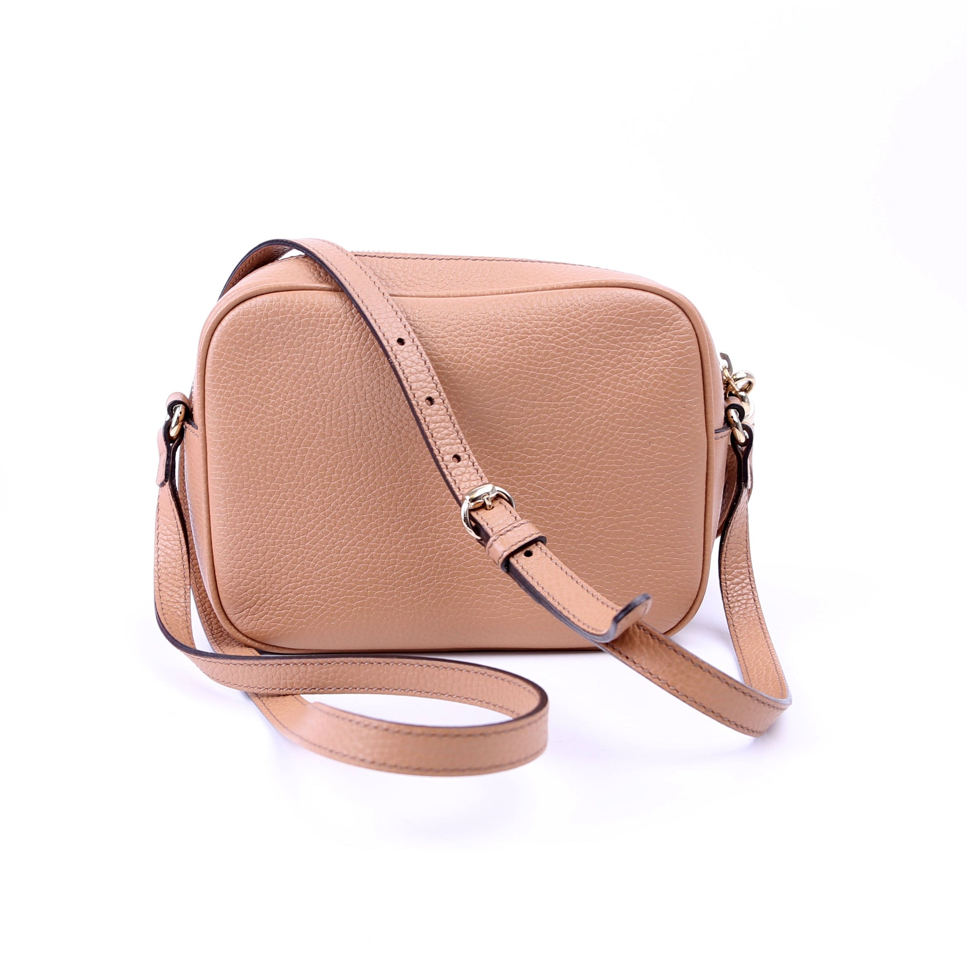 Gucci Soho Disco Tan Crossbody Bag Tan 4