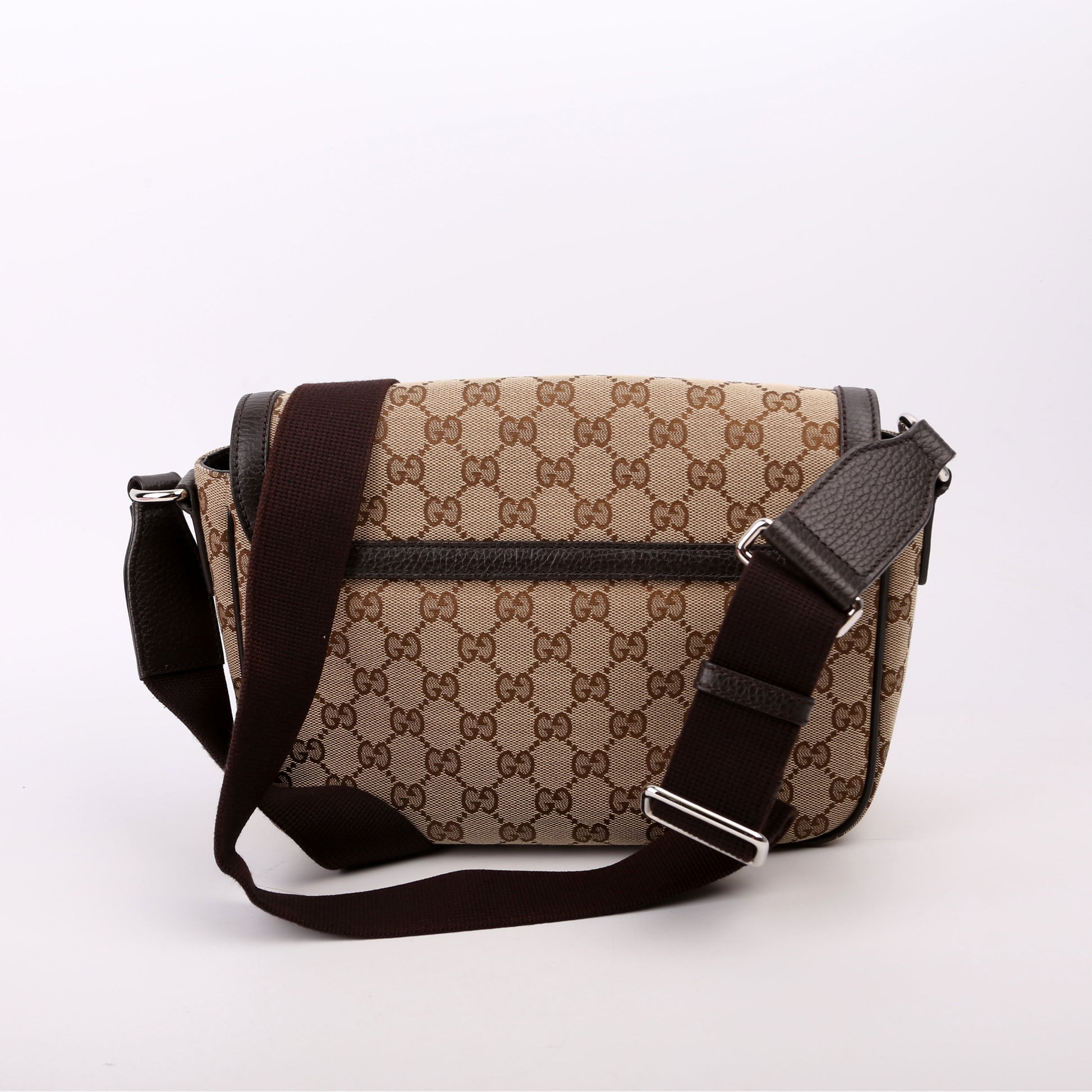 Gucci GG Messenger Canvas Travel Bag Messenger 14