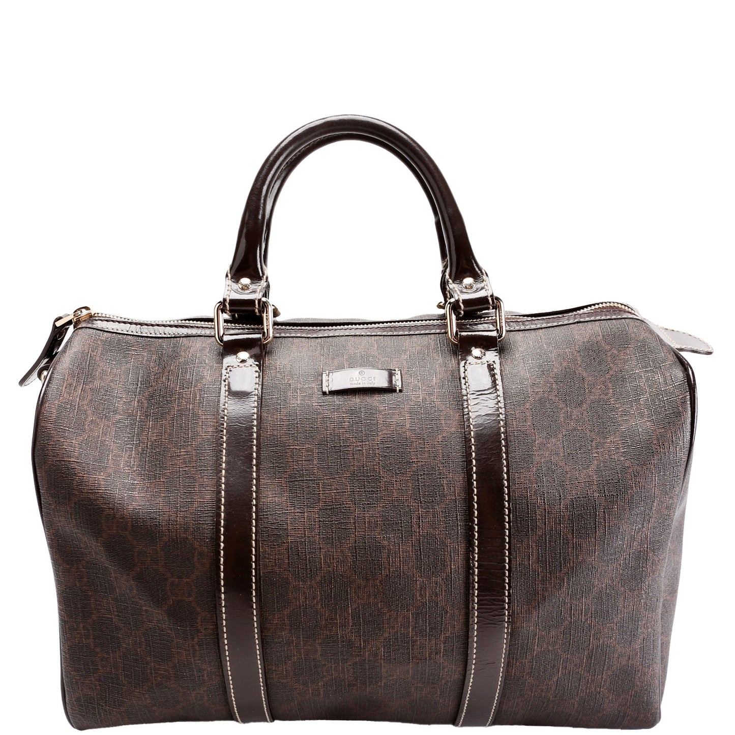 Gucci Joy Boston Brown Travel Bag Brown 2