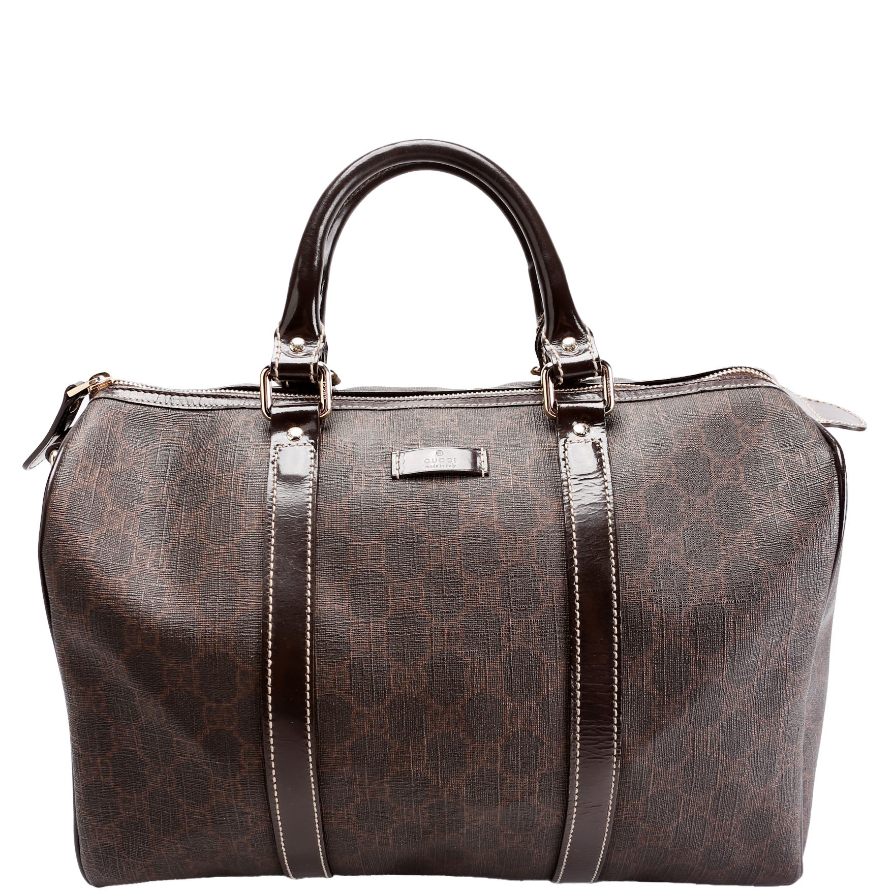 Gucci Joy Boston Brown Travel Bag Brown 2