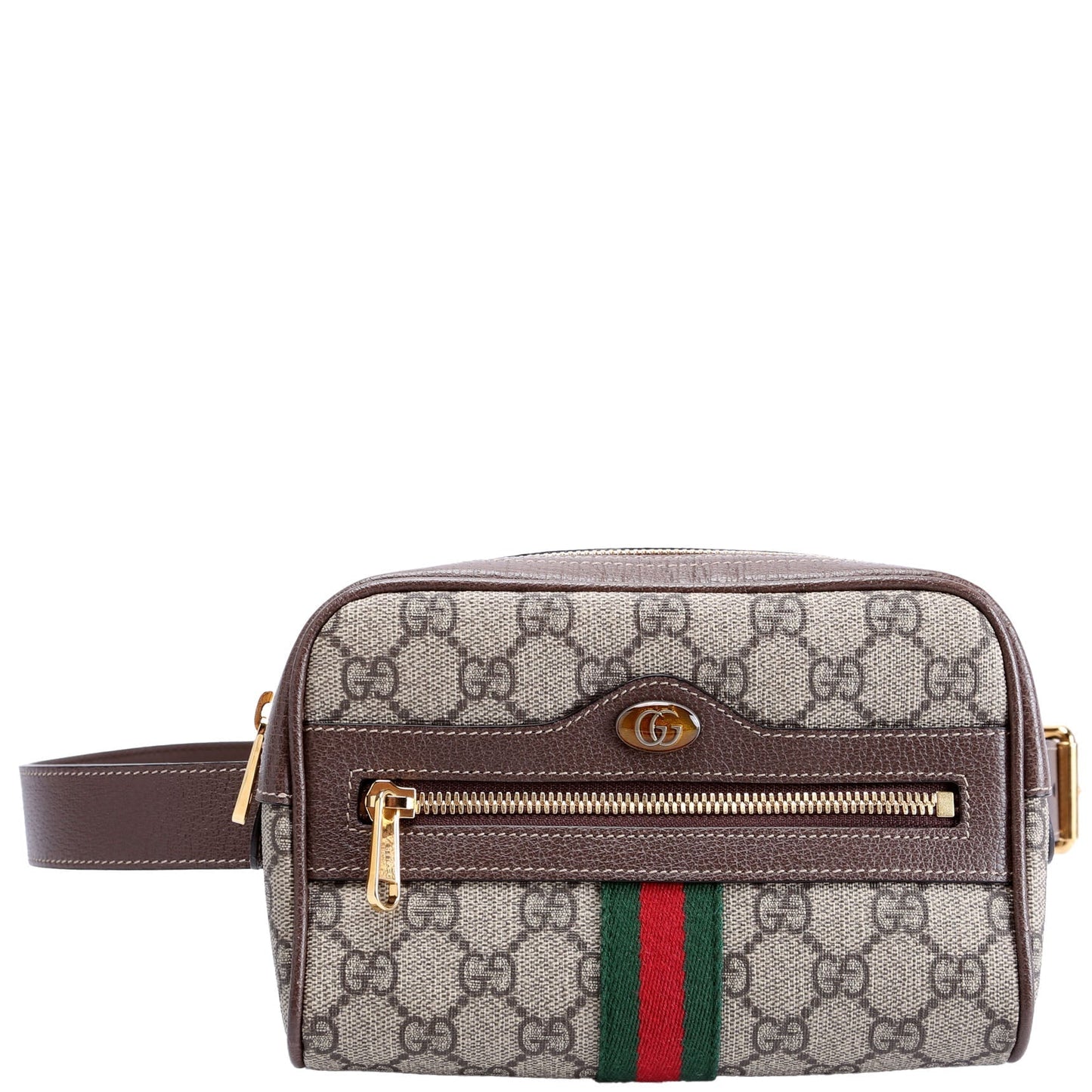 Gucci Ophidia Brown Beige Mini Belt
