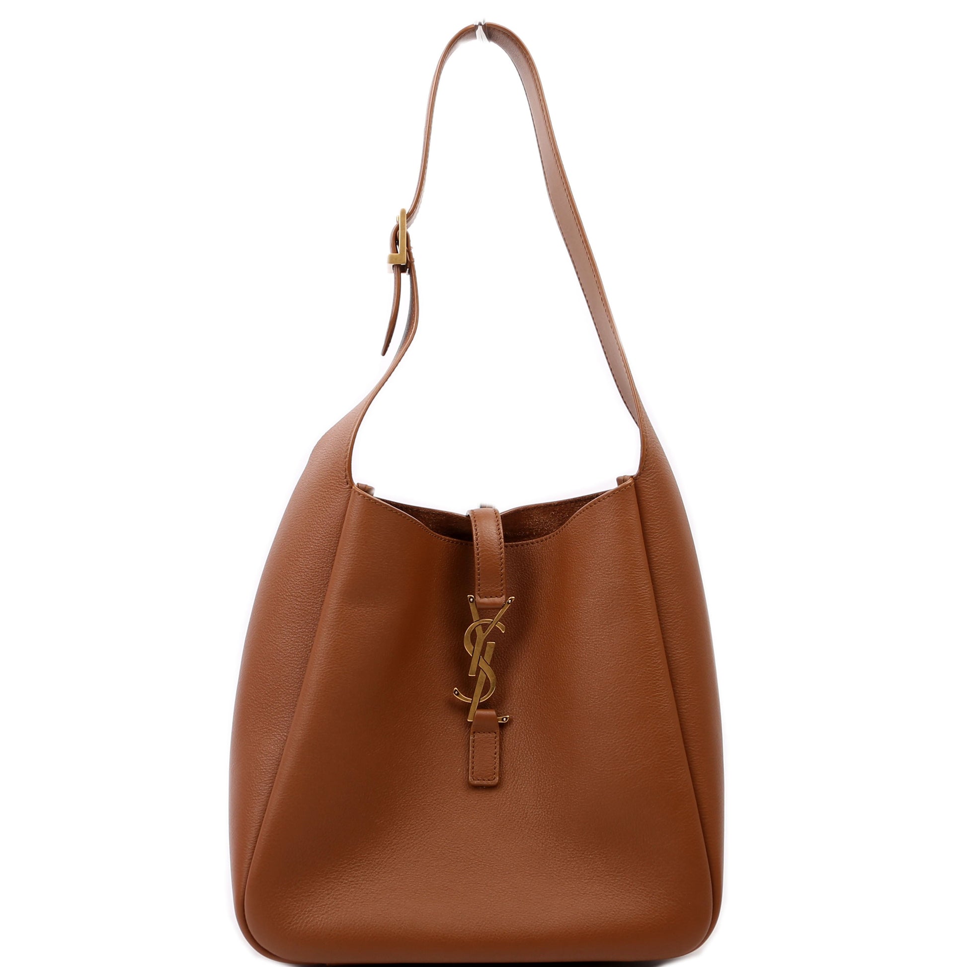 YSL Saint Laurent Saint Laurent Le Supple Hobo Bag Brown Small Shoulder Bag
