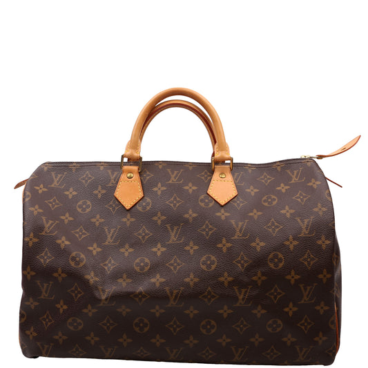 Louis Vuitton Speedy 40 Monogram Handbag Monogram 15