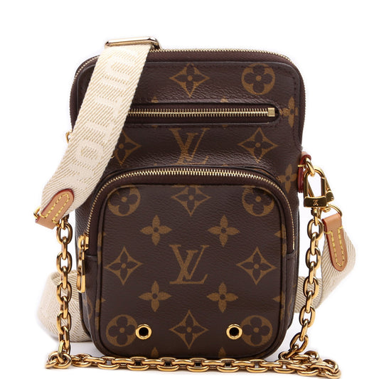 Louis Vuitton Utility Phone Sleeve Monogram Handbag Monogram 10