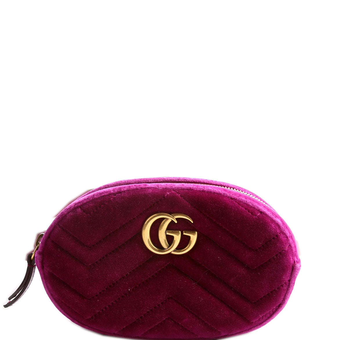 Gucci Marmont Velvet Purple Belt