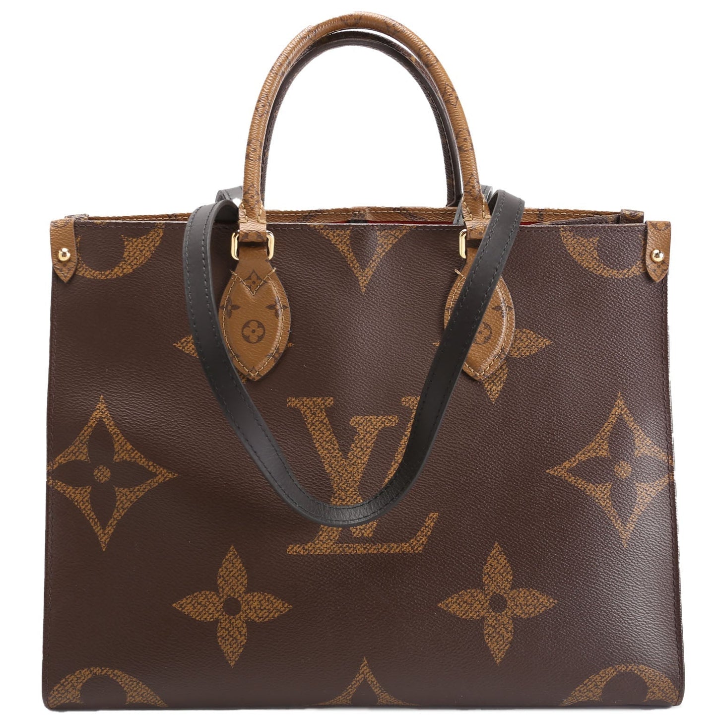 Louis Vuitton ONTHEGO MM Reverse Monogram Handbag Reverse 3