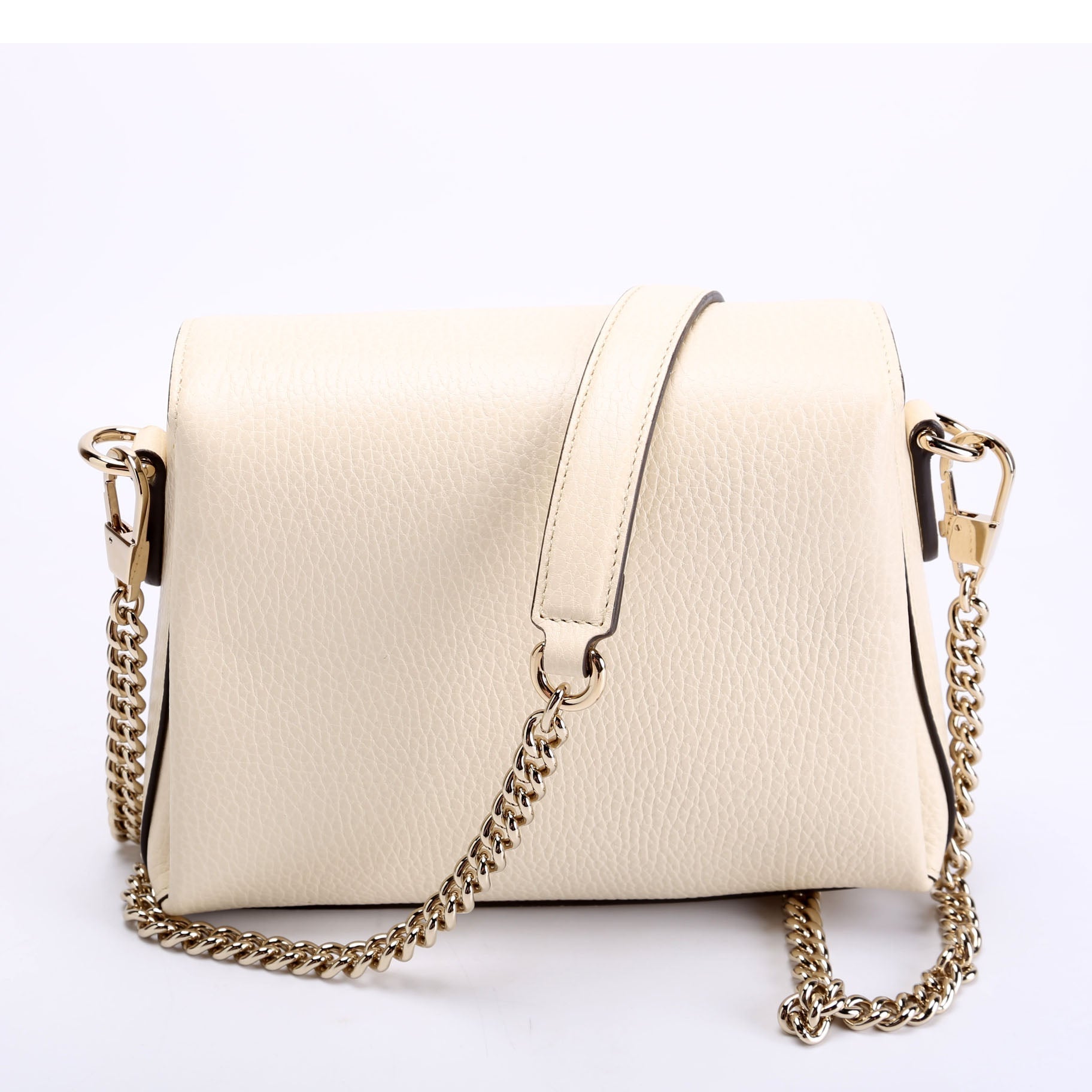 Gucci Interlock Cream Small Crossbody Bag