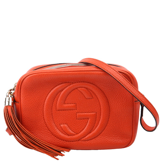 Gucci Soho Disco Orange Crossbody Bag