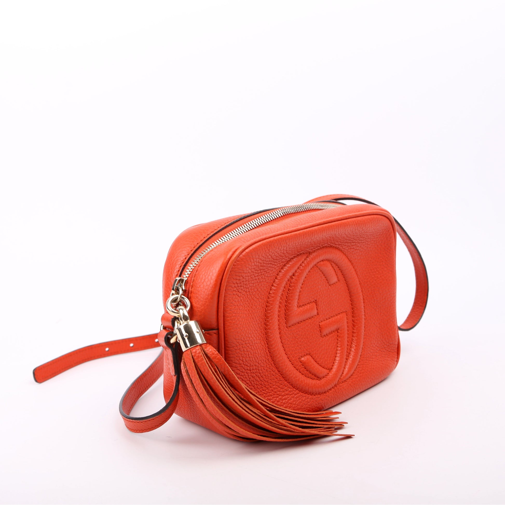 Gucci Soho Disco Orange Crossbody Bag