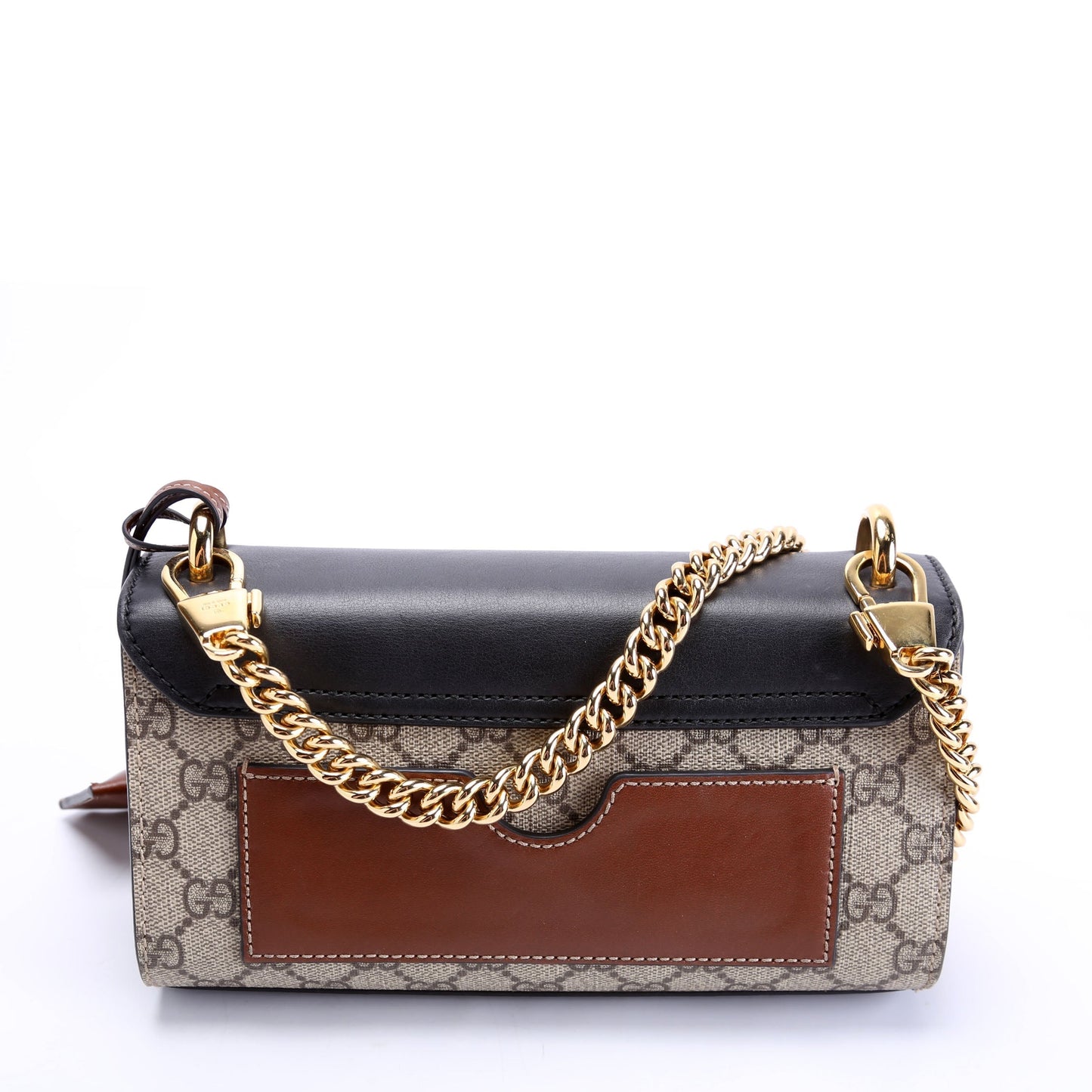 Gucci GG Supreme Padlock Mini Shoulder Bag