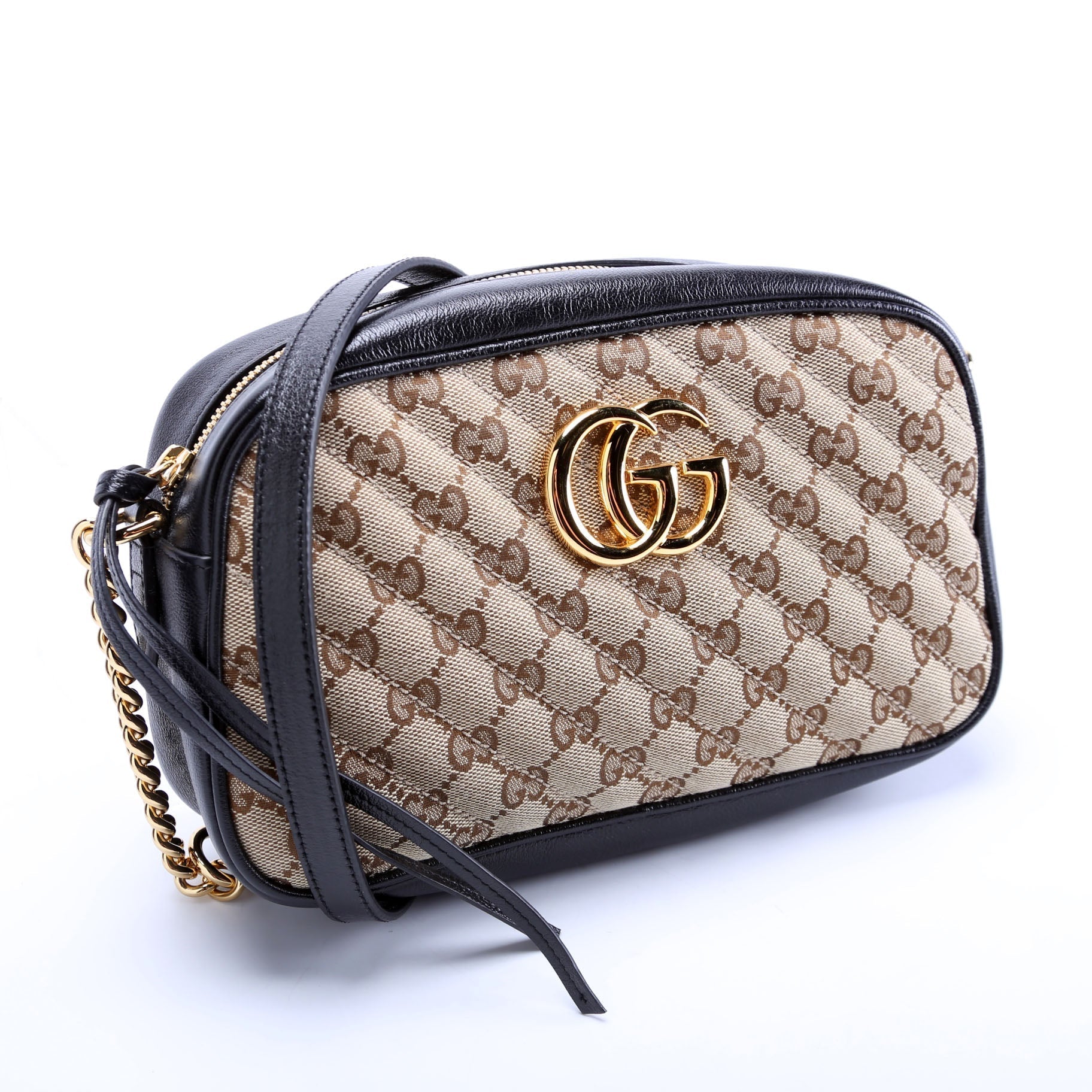 Gucci Marmont Camera Canvas Small Crossbody Bag Camera 12