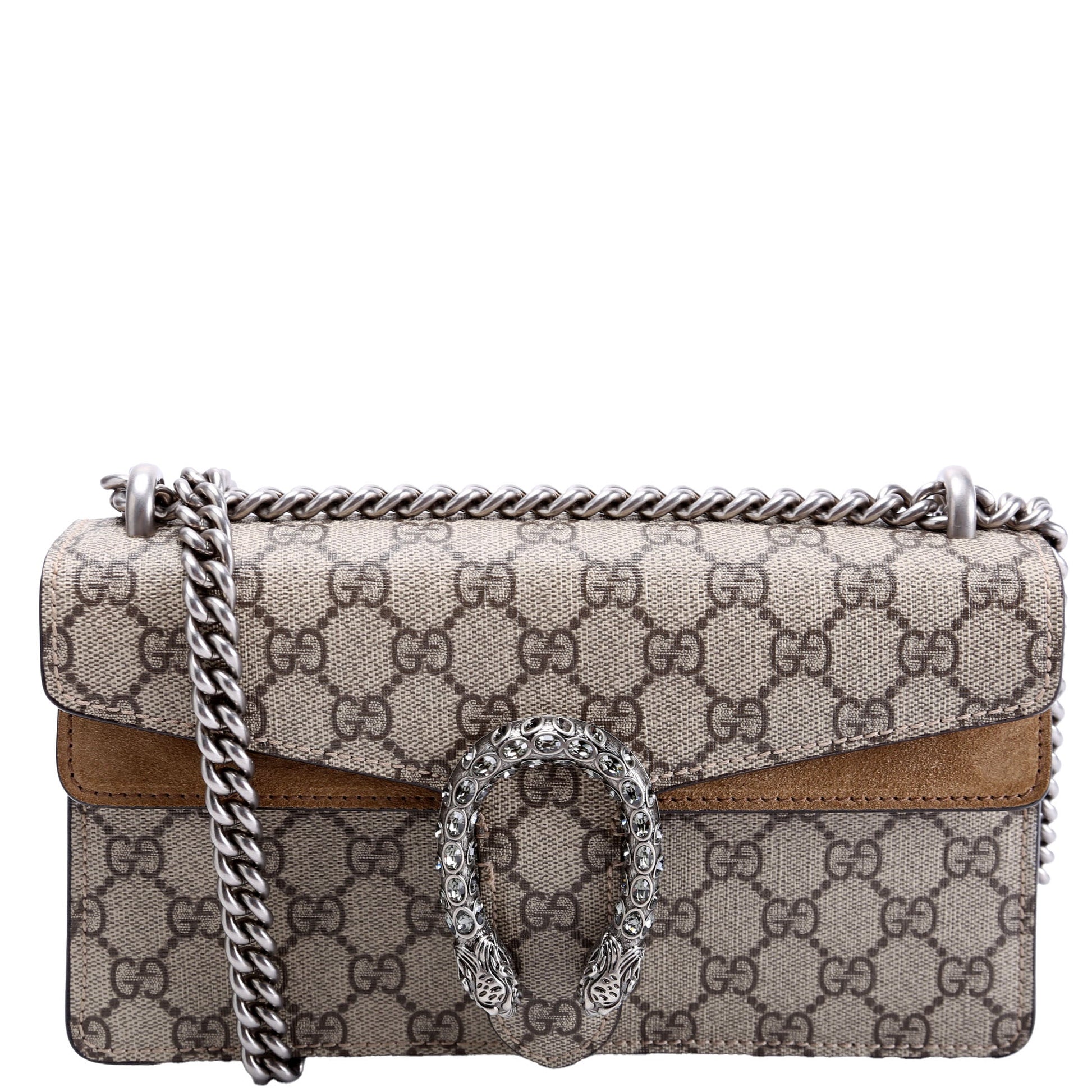 Gucci Dionysus GG Supreme Tan Small Travel Bag