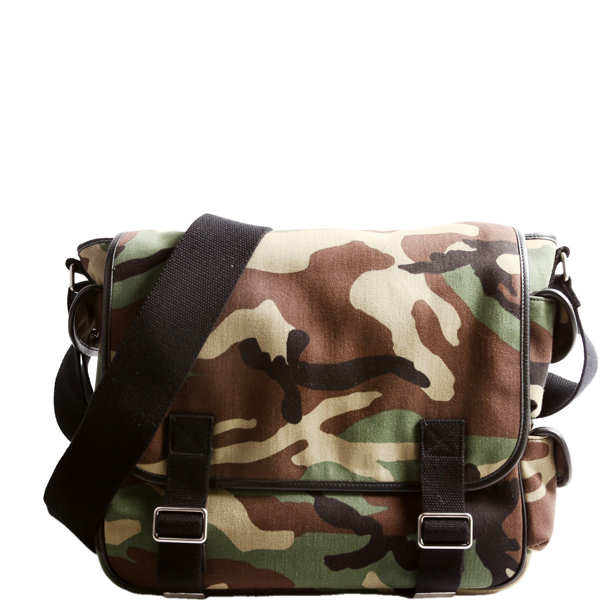 YSL Saint Laurent Saint Laurent Camo Messenger Bag Travel Bag