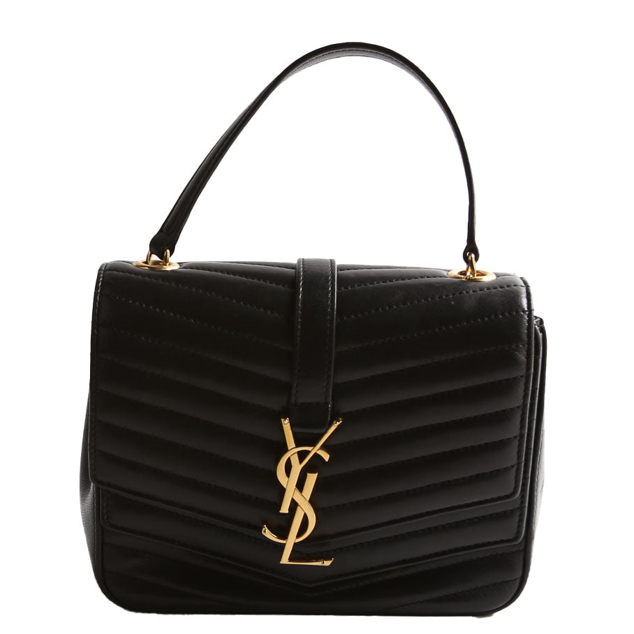 YSL Saint Laurent Saint Laurent Suplice Bag Black Chain Travel Bag