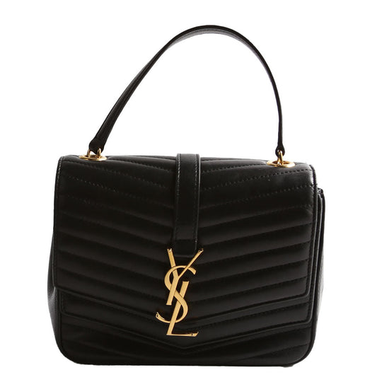 YSL Saint Laurent Saint Laurent Suplice Bag Black Chain Travel Bag