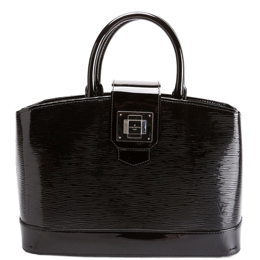 Louis Vuitton Mirabeau PM Electric Epi Black Handbag