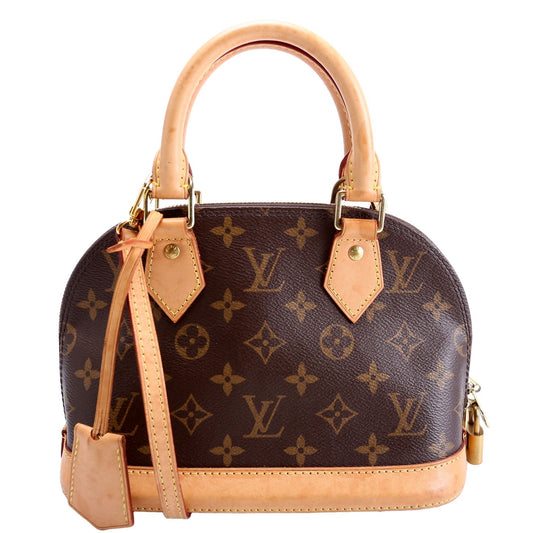 Louis Vuitton Alma BB Monogram Handbag Monogram 20
