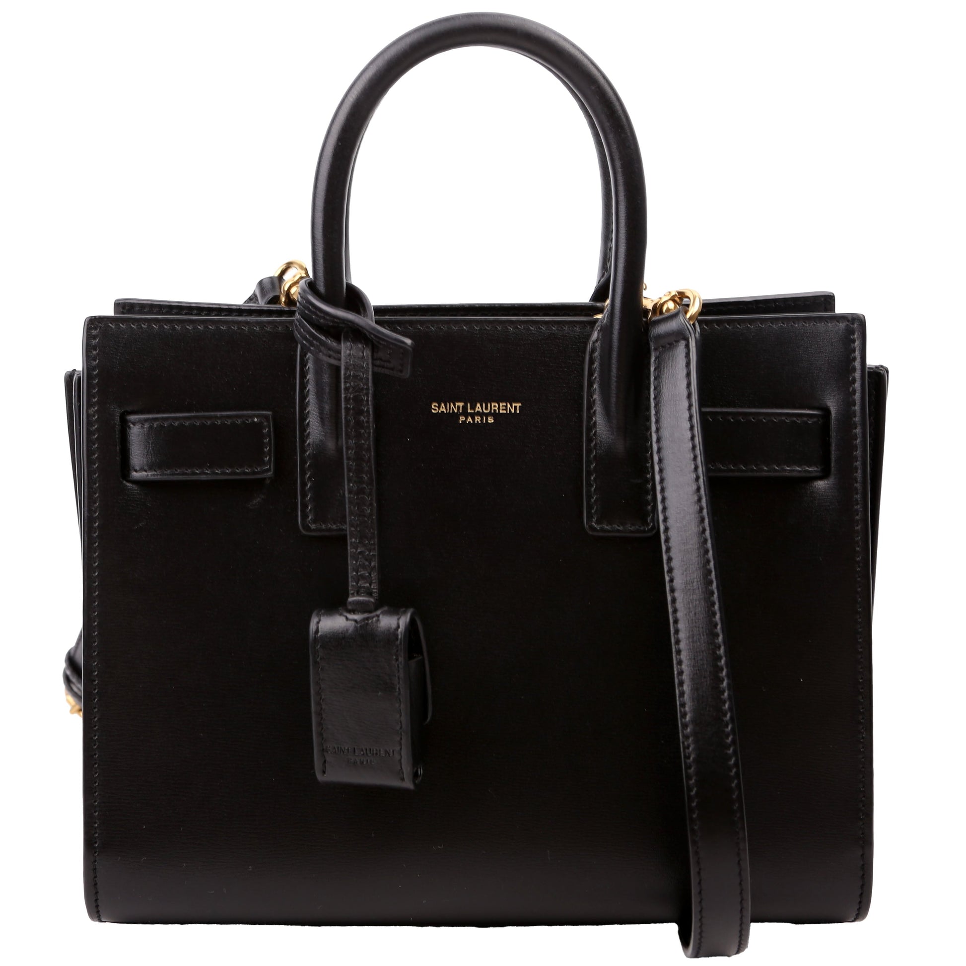 YSL Saint Laurent Saint Laurent Sac De Jour Bag Black Travel Bag