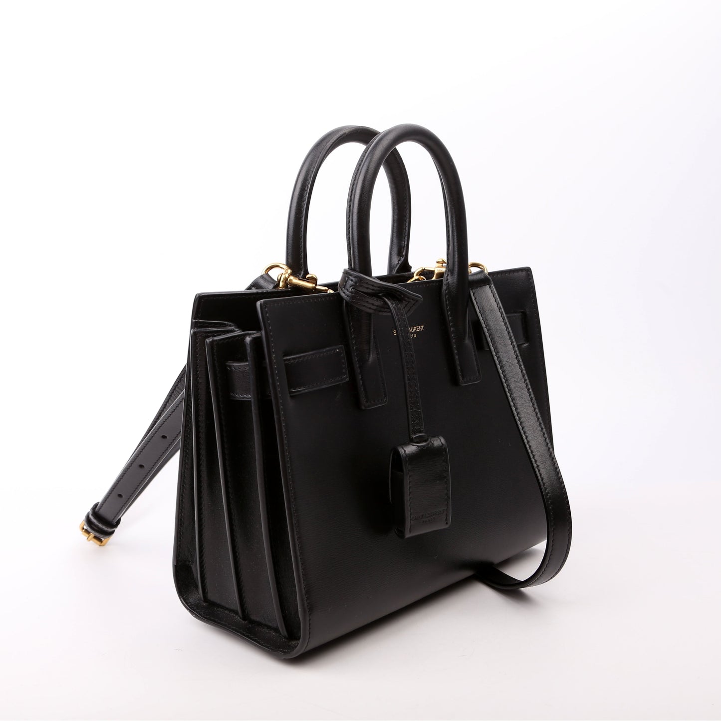 YSL Saint Laurent Saint Laurent Sac De Jour Bag Black Travel Bag