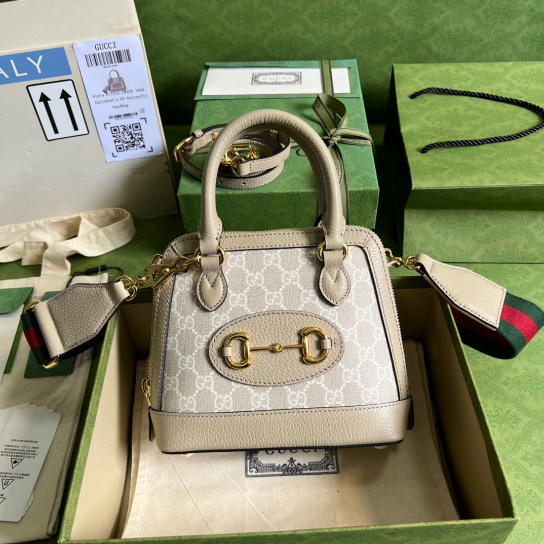 gg Horsebit gg , ’s Beige Mini Bag