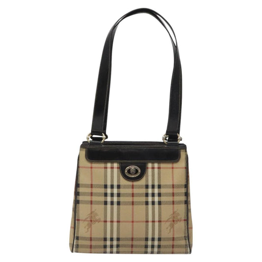 Burberry Nova Check Tote Bag Canvas Beige Tote Bag 139