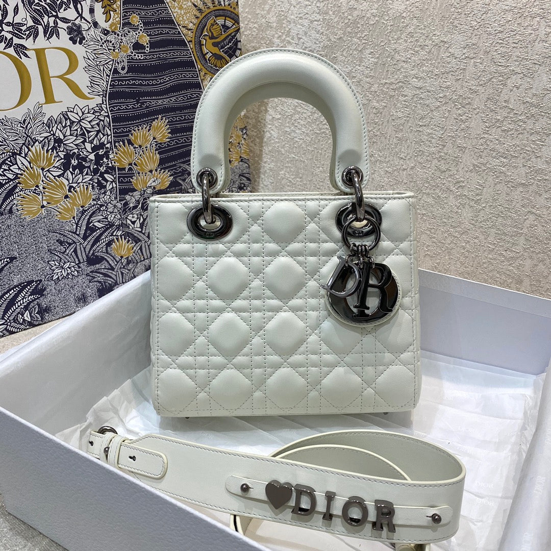 Top Quality Lady Bag Sitop Qualityer Hardware White Small Crossbody Bag