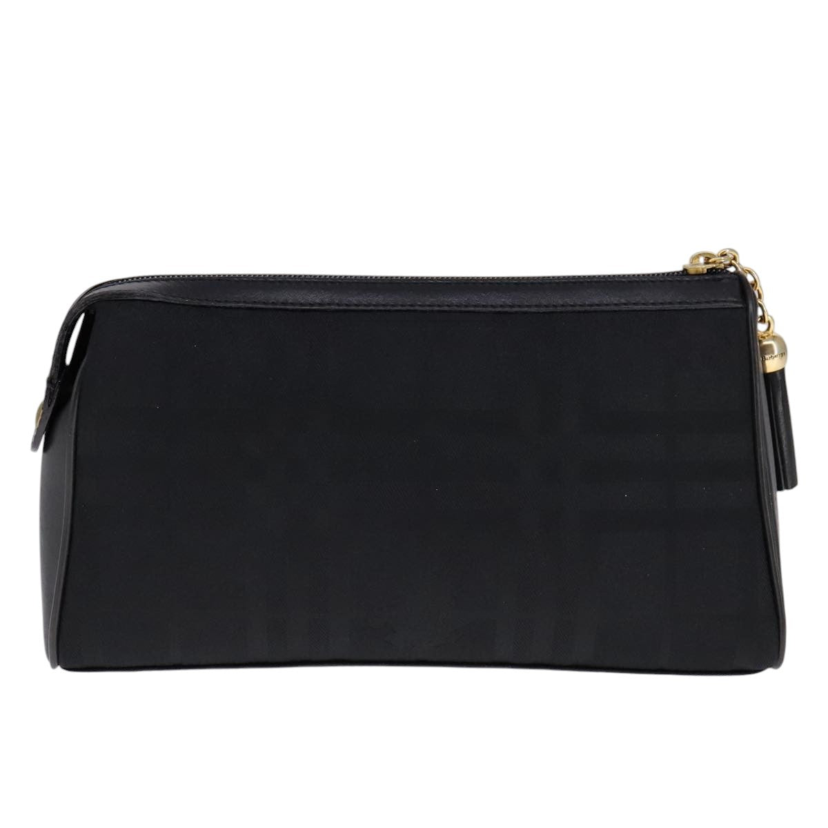 Burberry Clutch Bag Canvas Black