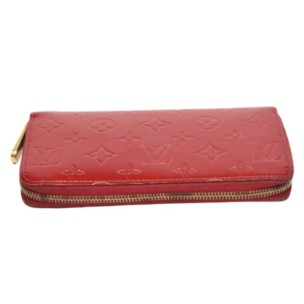 Louis Vuitton Long Purse M91981 Vernis Pomdamul Monogram Wallet Case