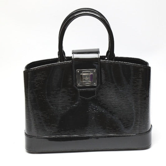 Louis Vuitton M4034N Epi Noir enamel Epi Leather Patent Handbag