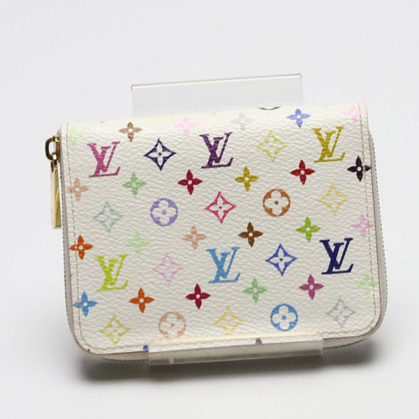 Louis Vuitton Coin M93741 Zip around purse Monogram Multicolor Wallet Case
