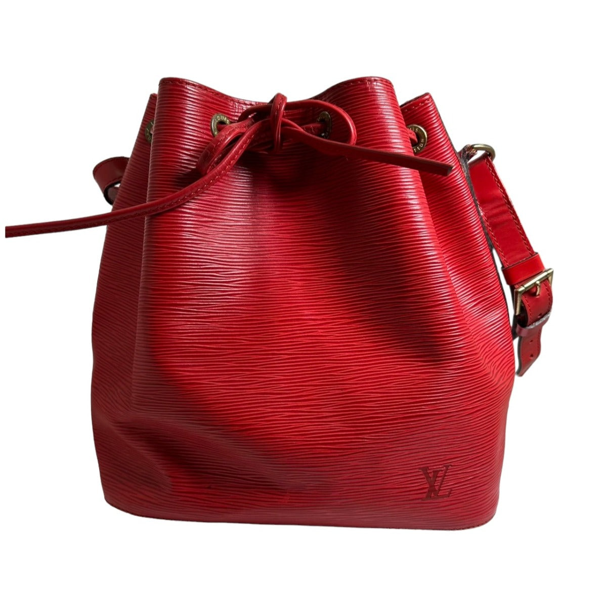 Louis Vuitton M44107 Epi Castarian Petit Noe Leather Red Jewelry