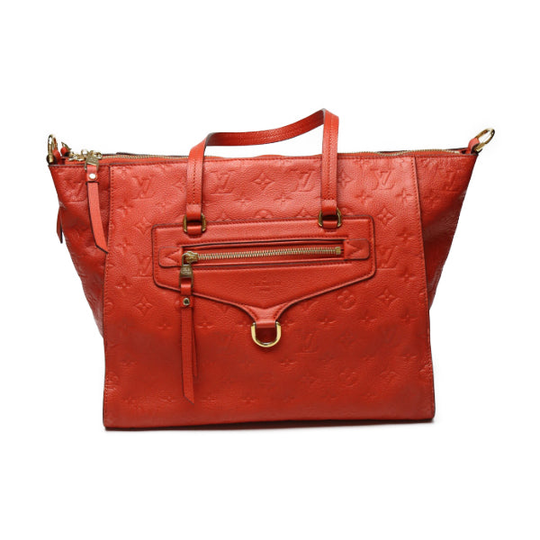 Louis Vuitton M50048 Ann Platt Bastille MM Monogram Red Shoulder Bag