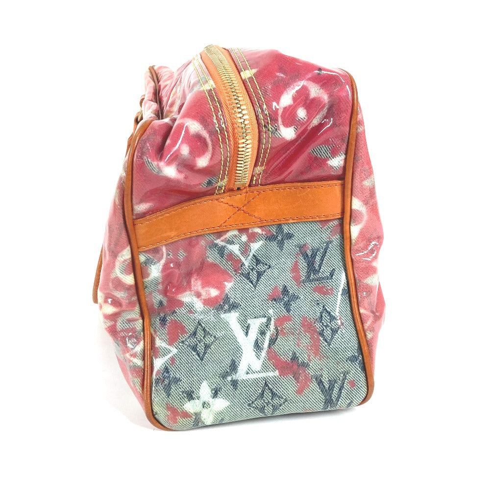 Louis Vuitton Boston Duffel M95734 Plastics pulp Monogram Leather Orange Travel Bag