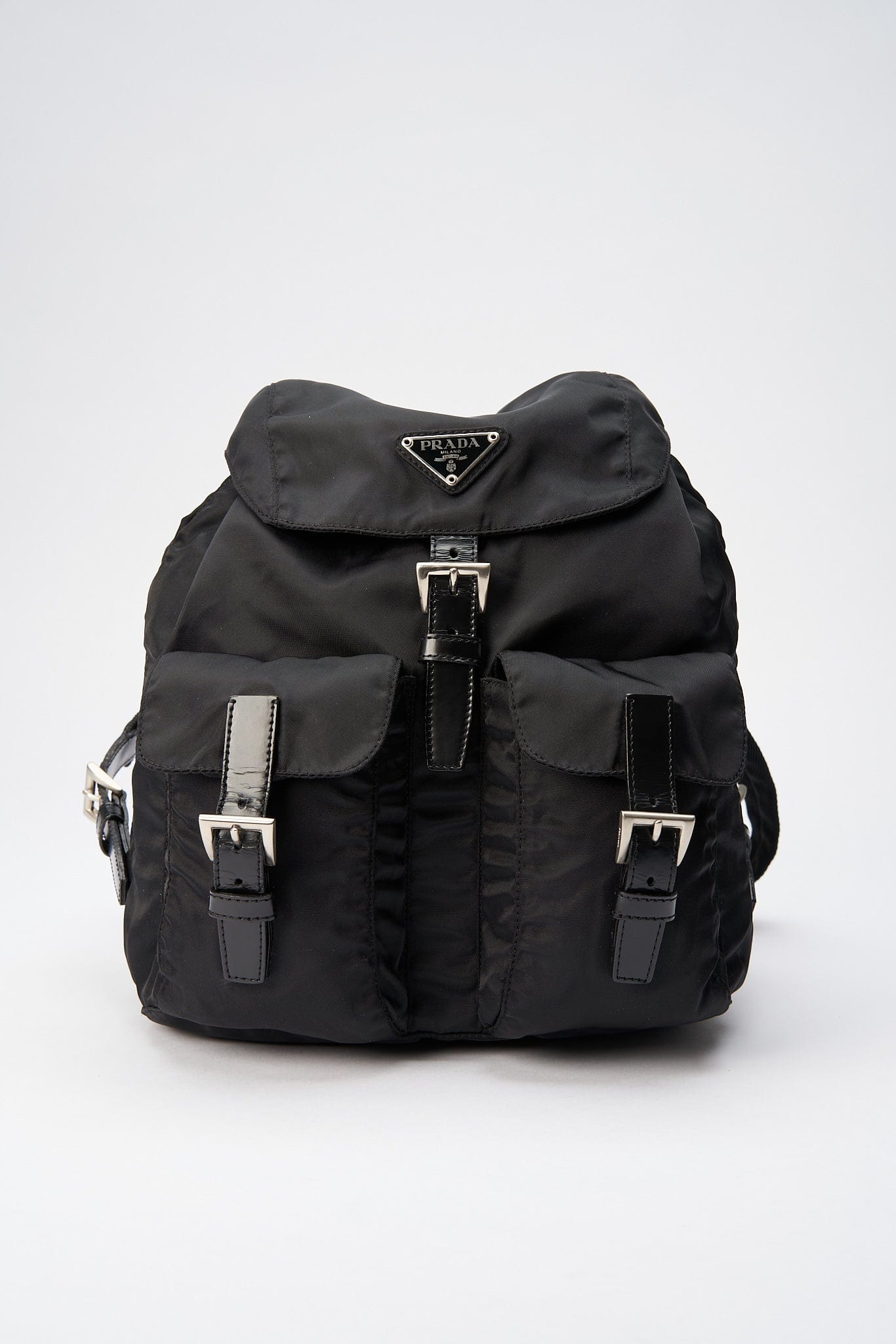 Prada Prada Black Nylon Backpack 1824