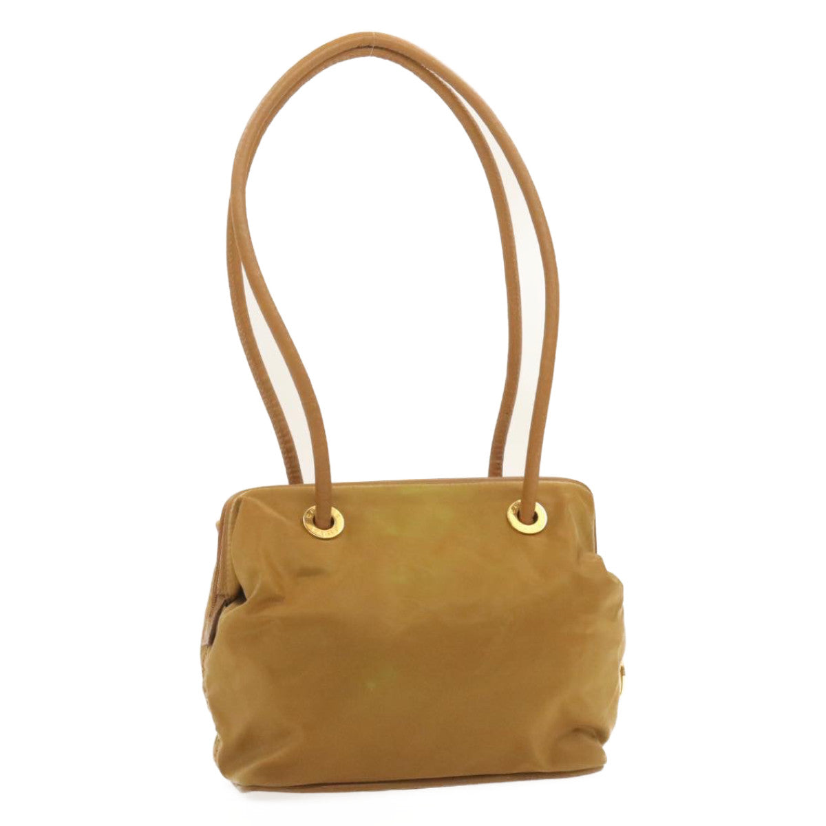 Luxury Shoulder Bag Nylon Brown